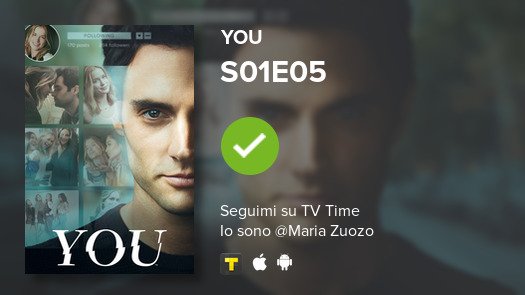 zuozo_'s tweet photo. Ho appena guardato episodio S01E05 di You! #you #telefilmaddicted  #tvtime https://t.co/77j8A7IwR3 https://t.co/5ZRWrgA89U