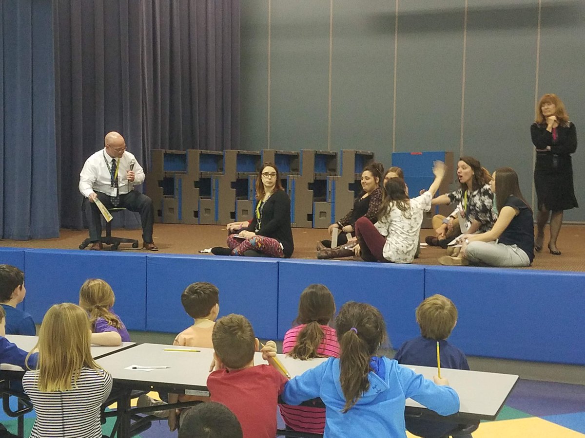 2nd Gr teachers shared a skit of problems we see in class-entry event for PBL <a href="/aburnsEPS/">Ashley Burns</a> <a href="/MissParrishEPS/">Briana Parrish</a> <a href="/mrsmangrum/">Mrs. Mangrum</a> <a href="/KohlCrew/">Mrs. Kohl</a>  <a href="/Rhoades_EPS/">Mrs. Rhoades</a> @scoopsinsecond weren't very cooperative, need to be like @laticia_kerr &amp; <a href="/Mrs_Corlette/">Mrs. Corlette</a>  <a href="/magnifylearning/">Magnify Learning</a>