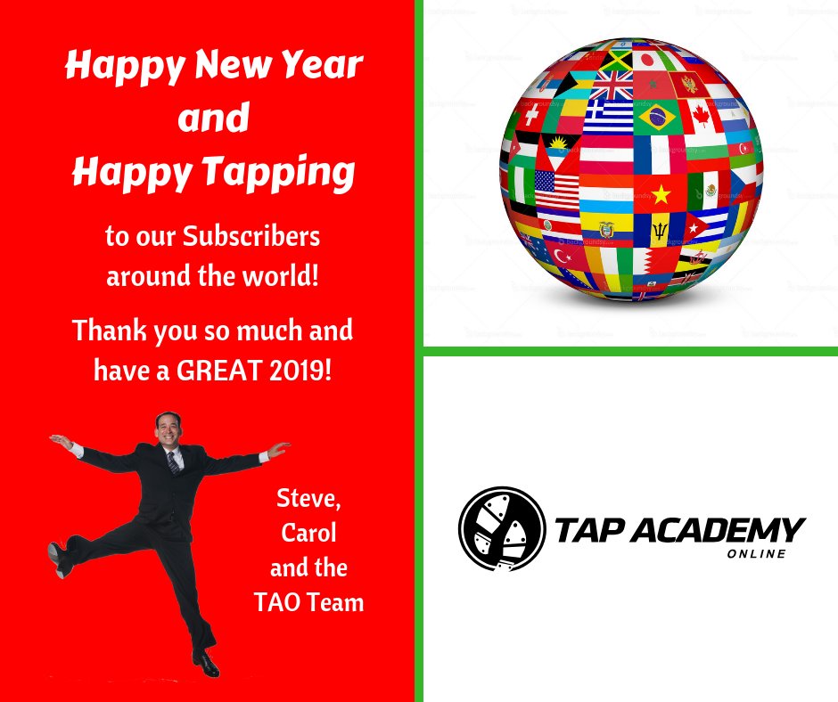 SteveZeeTAO's tweet photo. Happy New Year and Thank You!
#tapdance #learntotapdance #learntotapdanceonline
#tapdancelessons #tapacademyonline https://t.co/LVgIwNikCu