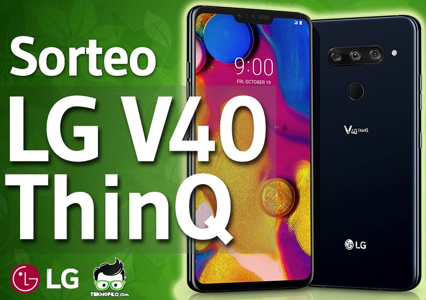 Teknofilo's tweet image. 🔥🎁🔥¡Estamos sorteando un impresionante 📱LG V40 ThinQ con pantalla OLED y 5 cámaras! ¡Participa y gana! 🍀 teknofilo.com/sorteo-lg-v40-…