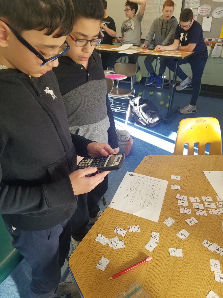 DrKnicki's tweet photo. A little bit of review as we dive into percents. Good conversations and team work! #mtbos #iteachmath #successatlps #salk #edchat https://t.co/Ef0vfg7RIt
