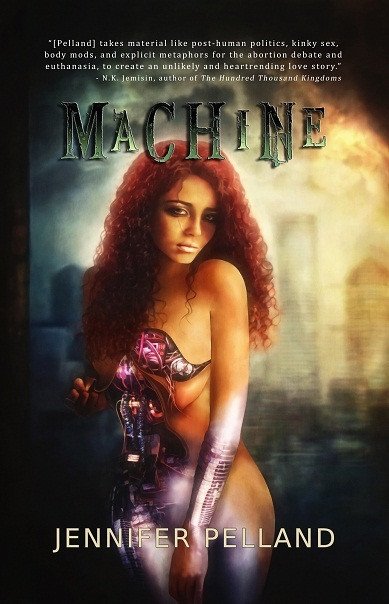 ApexBookCompany's tweet photo. MACHINE by @jenniferpelland follows Celia's maladjustment to being downloaded to a bioandroid body and divorced by her wife. A science fiction novel that explores trends in society and technology. https://t.co/VBZxu0padv #sciencefiction #bioandroid #technology https://t.co/YEup4lr9Tw