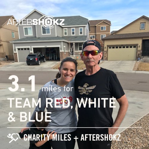 plcooke's tweet image. 3.1 @CharityMiles for @teamrwb. #RunningWithDaughter-in-Law #MileHighCity Thx @Aftershokz for sponsoring me. charitymiles.org/appstore.html