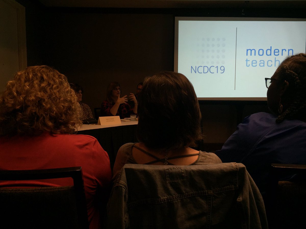 Enjoying #NCDC19. Learning about #DigitalConvergence: how to leverage digital tech to effectively prepare students for our changing world. <a href="/ModernTeacherCo/">Modern Teacher</a> #DLPcoaching