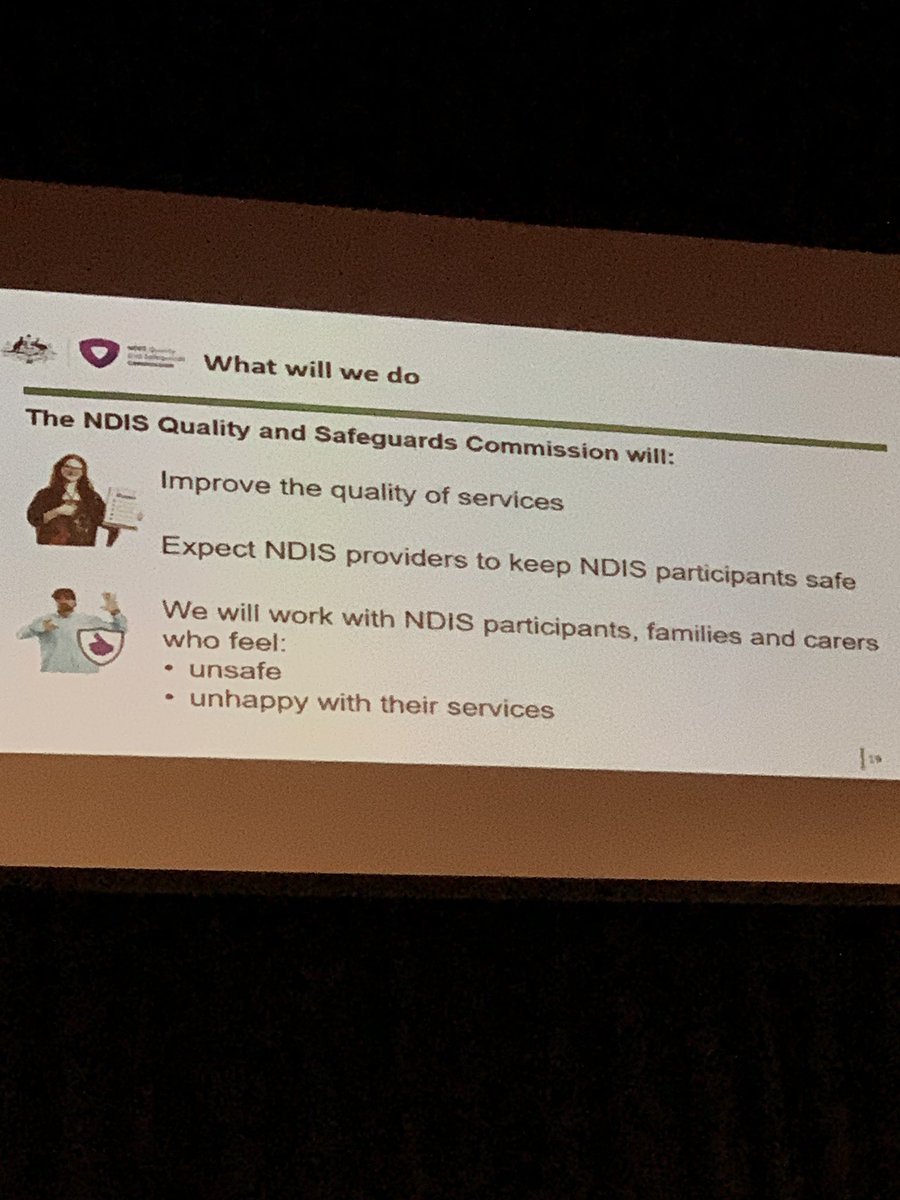 SalRob310's tweet photo. Graeme Head speaking in clear language at #HaS2019: all NDIS participants have the right to good quality services & to be safe.
Making this happen is the trick. #advocacy #communitylinkages #voice
@EveryAustralian @PWDAustralia @nswcid @DANALtd1 https://t.co/65fks8VB3B