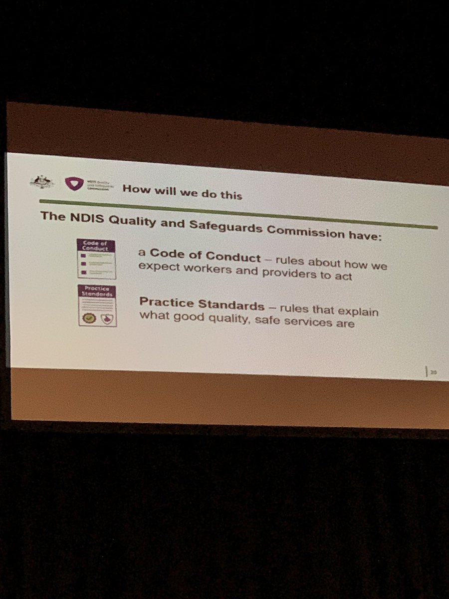 SalRob310's tweet photo. Graeme Head speaking in clear language at #HaS2019: all NDIS participants have the right to good quality services & to be safe.
Making this happen is the trick. #advocacy #communitylinkages #voice
@EveryAustralian @PWDAustralia @nswcid @DANALtd1 https://t.co/65fks8VB3B