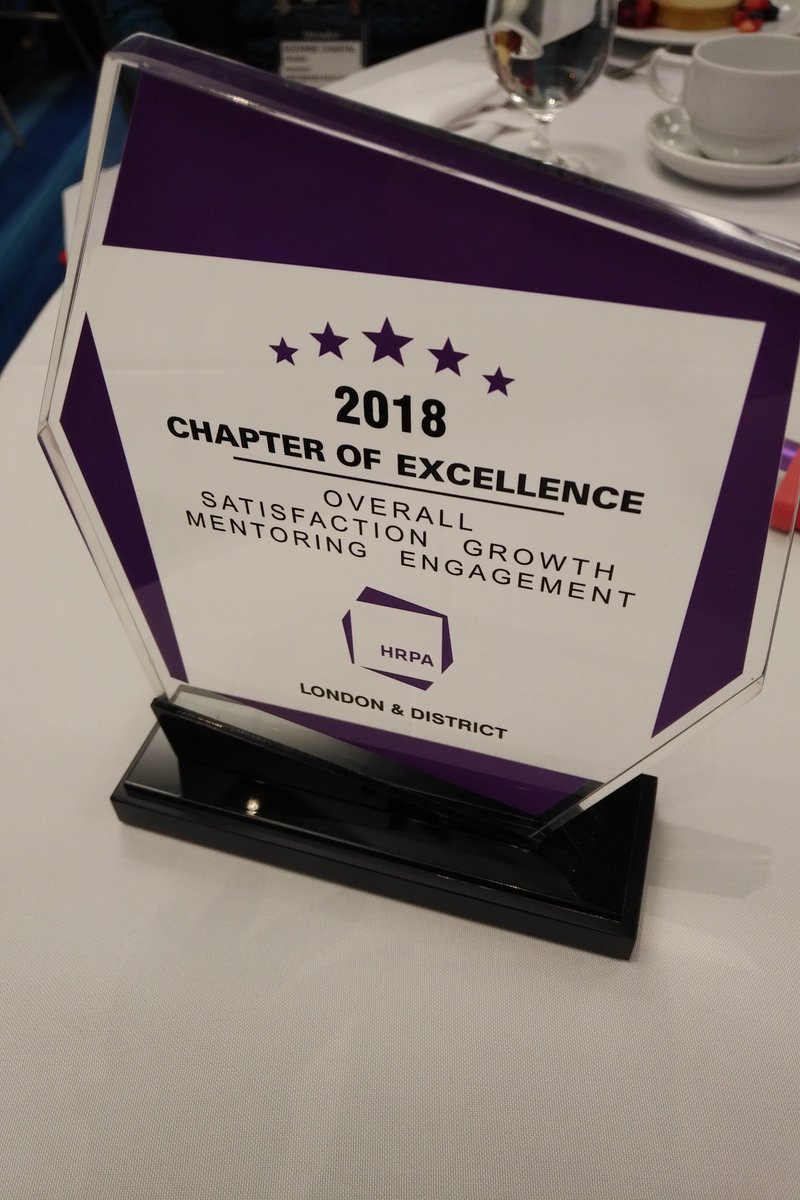 KristaTryon's tweet image. Congrats @HRPA_LD for being recognized for excellence in Satisfaction, Growth, Mentoring, Engagement and Overall Chapter of Excellence Award recipient! #HRPAAC
