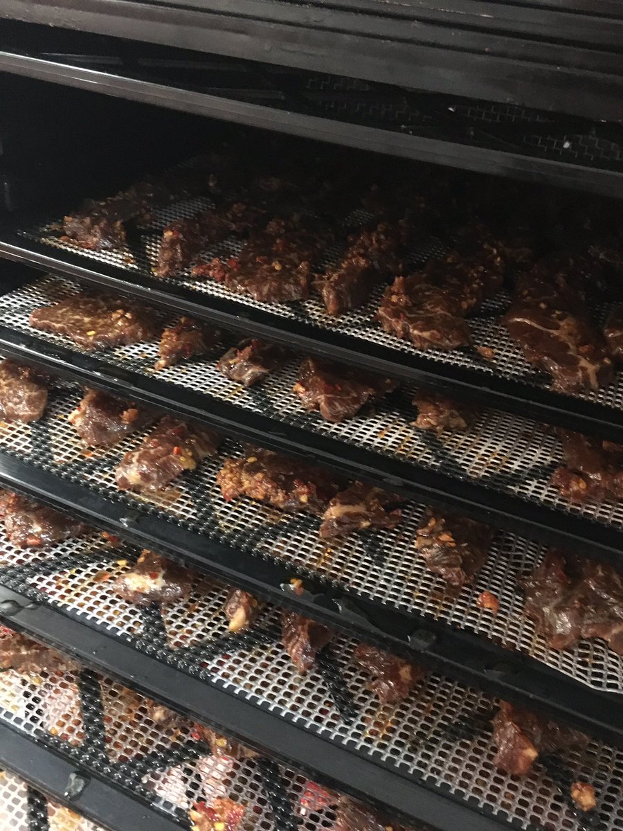 Philippino Teriyaki Beef Jerky you really should come by tomorrow and get some!!