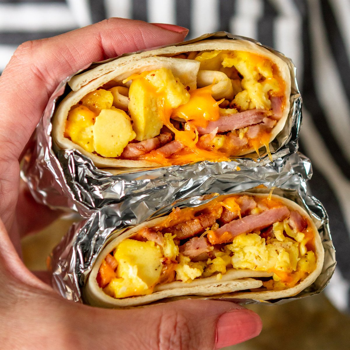 Tara Kuczykowski (@tarakuczykowski) on Twitter photo 🌯 #ad Skipping breakfast will be a thing of the past with these simple and easy ham, egg & cheese freezer breakfast burritos... Made with <a href="/HillshireFarm/">Hillshire Farm</a> Premium Carved Slow Roasted Seasoned Ham, they're a delicious way to start the day off right! unsophisticook.com/freezer-breakf… 🌯 #ad Skipping breakfast will be a thing of the past with these simple and easy ham, egg & cheese freezer breakfast burritos... Made with <a href="/HillshireFarm/">Hillshire Farm</a> Premium Carved Slow Roasted Seasoned Ham, they're a delicious way to start the day off right! unsophisticook.com/freezer-breakf…