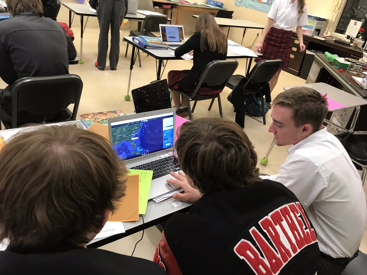 kperez919's tweet photo. Marine Science students are tracking sharks and looking for trends. #marinescience #wearestlukes #morethanaschool @SLWildcats https://t.co/xhBOJIWJ9Q