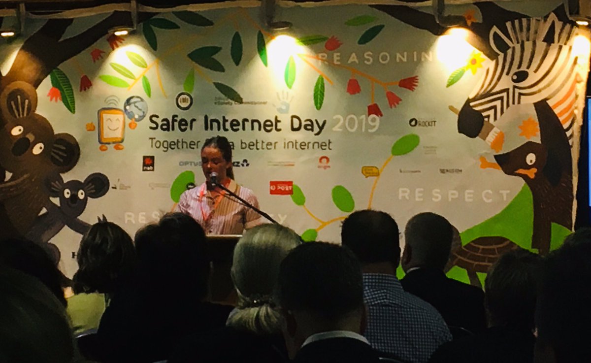 An inspiring way to kick off Safer Internet Day #SID2019 listening to @JadeHameister story of resilience.