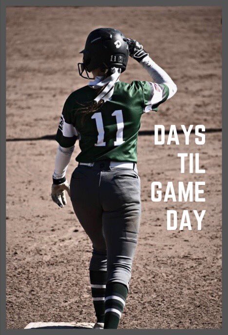 SRU_Softball's tweet photo. 11 DAYS TIL GAME DAY: Continuing the countdown is Senior outfielder #11 C-Mack who’s ready to run around some bases🤘🏼 #RockU https://t.co/YH0Fmneq5a