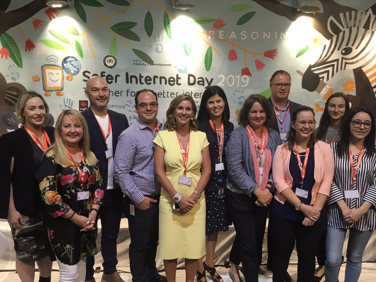 SITempowers's tweet photo. Proud to see the Security Influence and Trust community again collaborating with the @eSafetyOffice and Stay Smart Online team - together for a better internet! @tweetinjules #SITempowers @LynwenConnick @jacquiloustau @lisa22west #SID2019 #pauseB4youshare https://t.co/RsjtnDNTQb