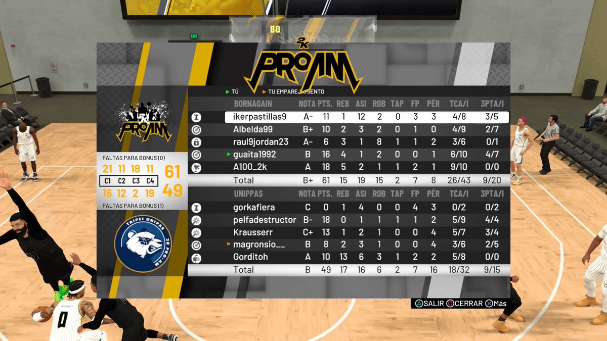 Buenos partidos VS <a href="/Unipas_Proam/">Taipei_Unipas_Official</a>  en la jornada 5 de liga oro (2-0)