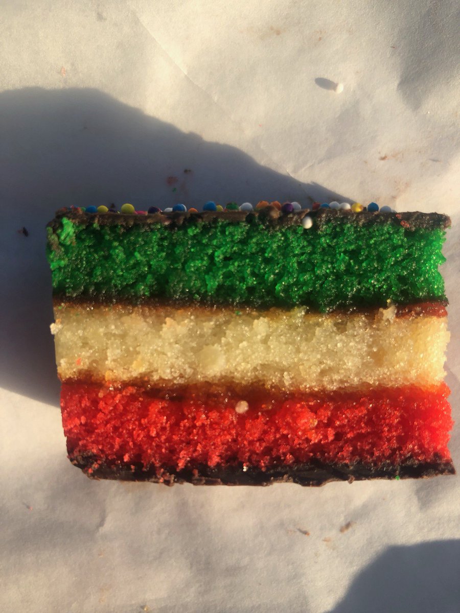 ArthurAveTour's tweet photo. The Logo. #Rainbowcookies are our signature treat. #Italianfood #Arthuravenuefoodtours https://t.co/FiY7rT5JtC