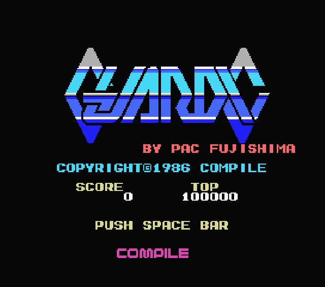 GamesTimeline's tweet photo. 👾 Name: Guardic
🇯🇵 Creator: Compile
🎮 Platform: MSX
🗓 Release: 1986 https://t.co/2ENr6sVznR