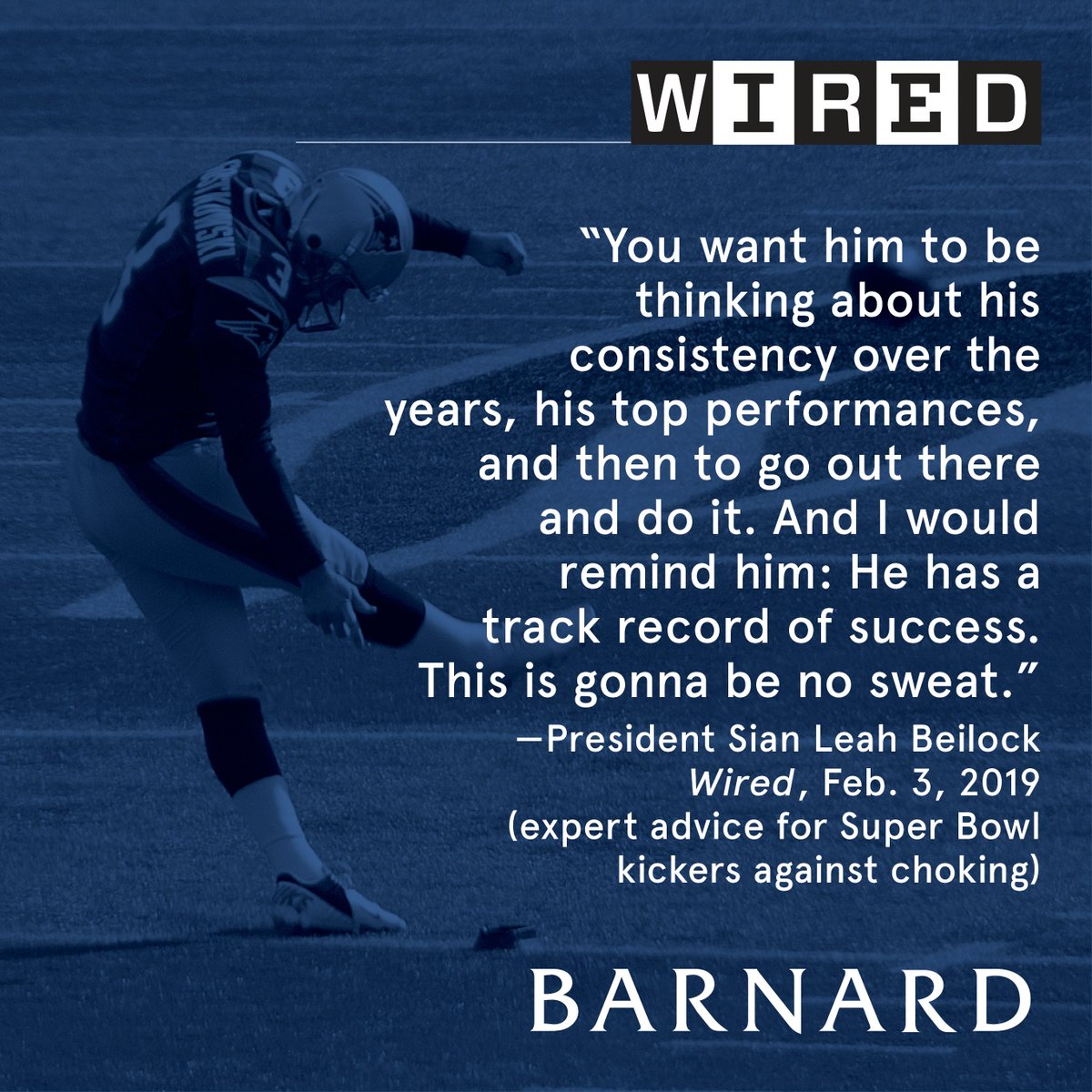 Why was <a href="/patriots/">New England Patriots</a> Stephen Gostkowski "weirdly calm" before that game-winning kick <a href="/atlsuperbowl53/">Atlanta Super Bowl</a>? The strategies that work for top athletes can work for anyone. <a href="/wired/">WIRED</a> asked me about performing under high-pressure situations #SuperBowl wired.com/story/when-it-…