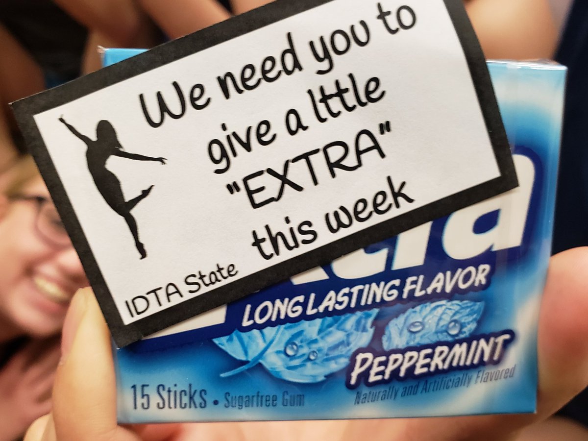 DanceEureka's tweet photo. Time to give a little "EXTRA" this week! working on senior night performance today with High School Basketball Dance Team and cleaning Middle School. HS Competitive Team meets tonight on the gym floor. #IDTAState @IDTADanceFlag https://t.co/xsOFPblY57