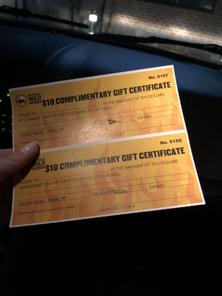 Blazin! Thank you <a href="/BWWings/">Buffalo Wild Wings</a> for your support #ChadTough