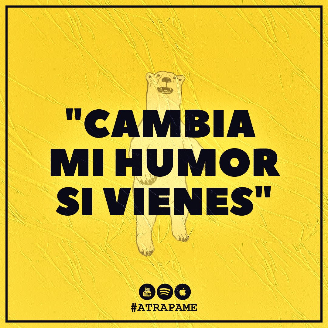 #ATRAPAME
Disponible en todas las tiendas digitales, por ejemplo: <a href="/Spotify/">Spotify</a> (la mas popular) #Fluo2019 #Nuevo #Single