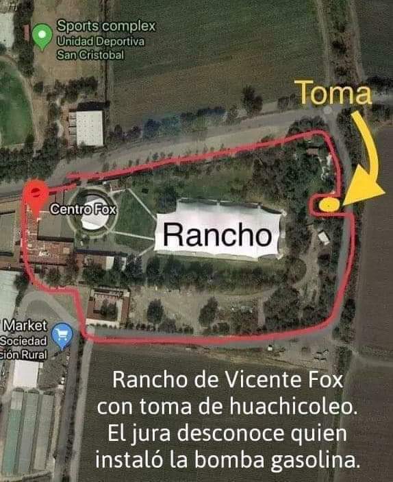 Brindis1's tweet photo. A poco no sabes, pinche marihuano @VicenteFoxQue , que hay una toma de gasolina en tu puto rancho?
Espero ya te metan a la cárcel, ladrón de mierda. https://t.co/zbdDIXoCN8