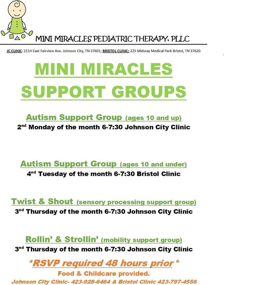 Check out these support groups!!