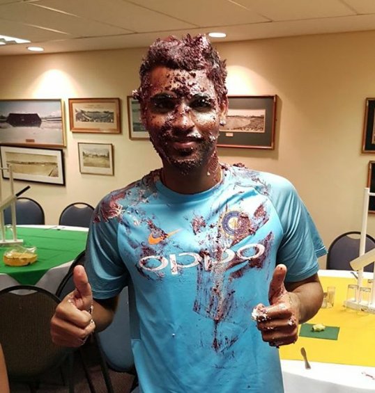 Happy birthday swing king bhuvneshwar Kumar God bless you   