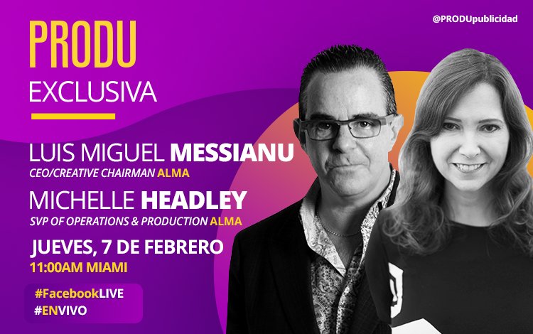 PRODUmercadeo's tweet photo. ¡Programen sus agendas!
Este jueves conversaremos #EnVivo con @LMMessianu y @CuartoCubana de @AlmaAgency 
#EnExclusiva 💥🔝
¡Cónectate a través de nuestro Facebook o Instagram y haz tus preguntas!
https://t.co/zD5tMo6Kyz https://t.co/WjuHwDbWYB