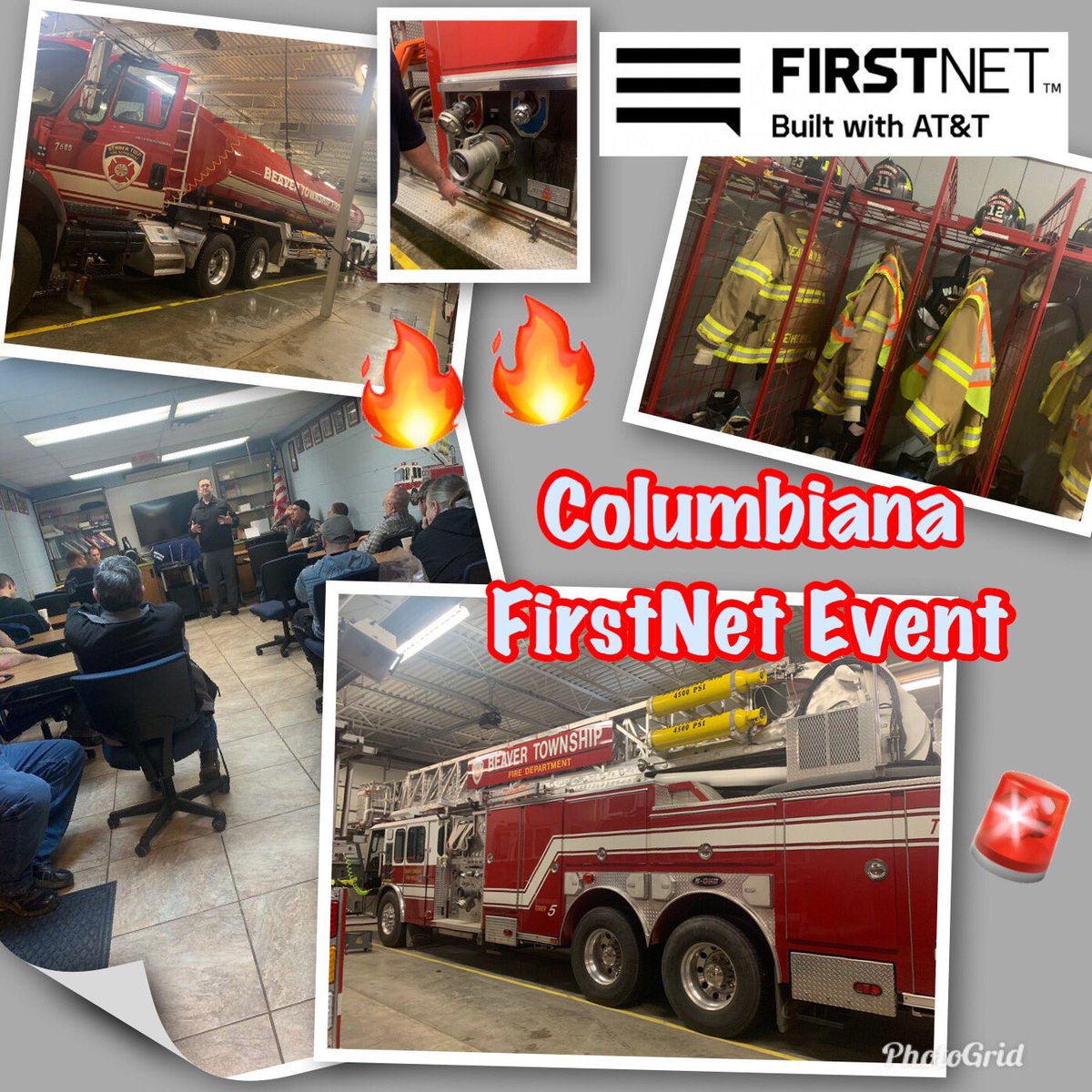 Outstanding event today by <a href="/Team_Columbiana/">Columbiana AT&T</a> with the local fire station! Gained other stations referrals as well! Great work Amanda and team!! <a href="/SeanPayne_ATT/">Sean Payne</a> <a href="/BIGBizDecker/">Eric Decker</a> @VanessaFirstNet