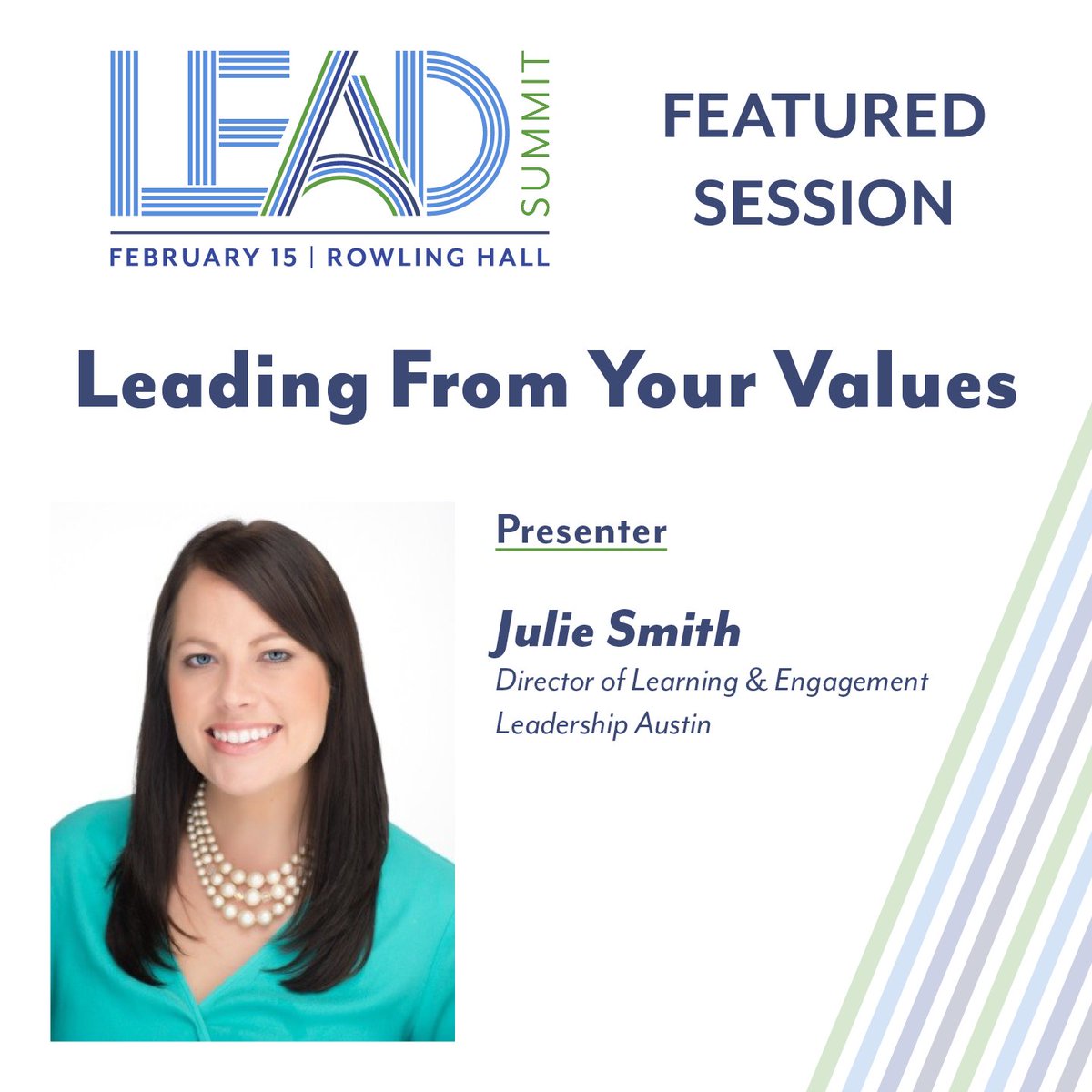 AustinYC's tweet photo. More LEAD Summit Sessions? Yes, please! 

These ones check all the boxes: 
☑️ Leadership &amp; Values
☑️ Civic Duty/Opportunity 
☑️ Tools for Personal Growth

Check out all the session and speaker details -> https://t.co/52IGzeki4o https://t.co/RzBlSBoRa3