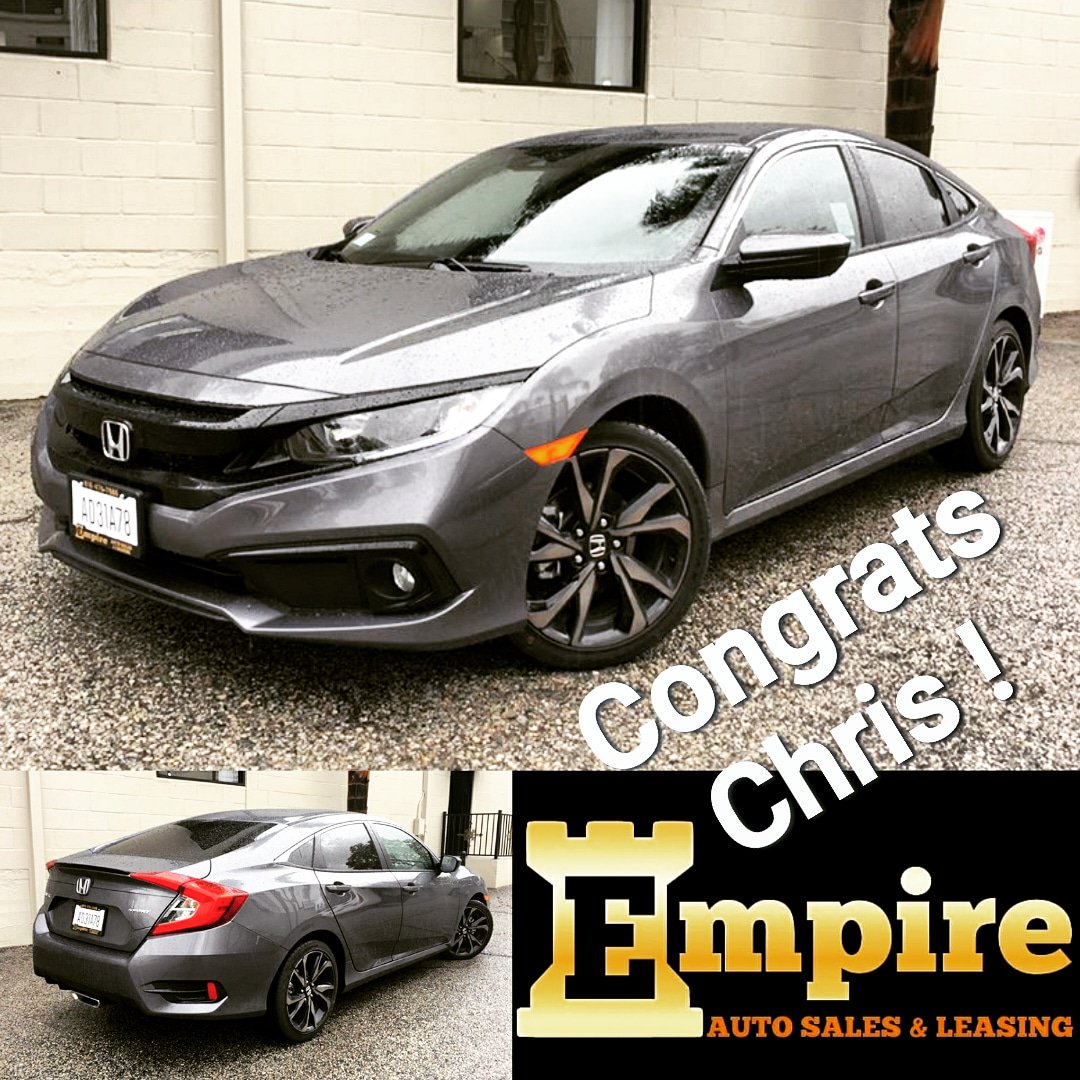 Empire_AutoSale's tweet photo. Congratulations Chris on your Honda Civoc Sport !!!
Drive safe and welcome to the Empire Auto Family.
#empireauto #new #car #lease #purchase #finance #newcarlease #newcarfinance #refinance #leasingcompany #glenoaksblvd #autobroker #autobrokers #autobrokersales #brokerdeals https://t.co/1zgXNHnJa6