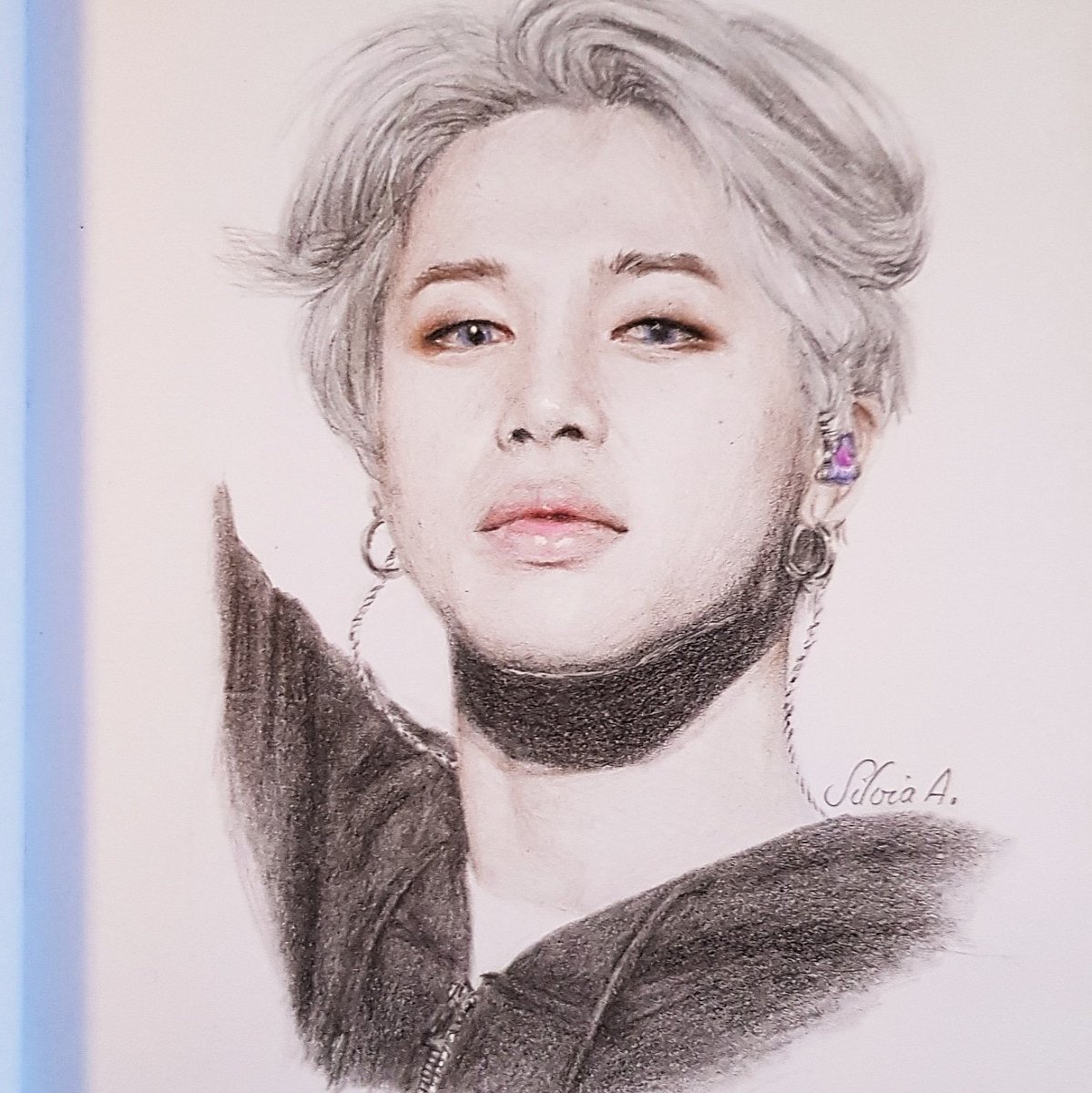 Jimin Sketch Bts Jimin Pencil Drawing