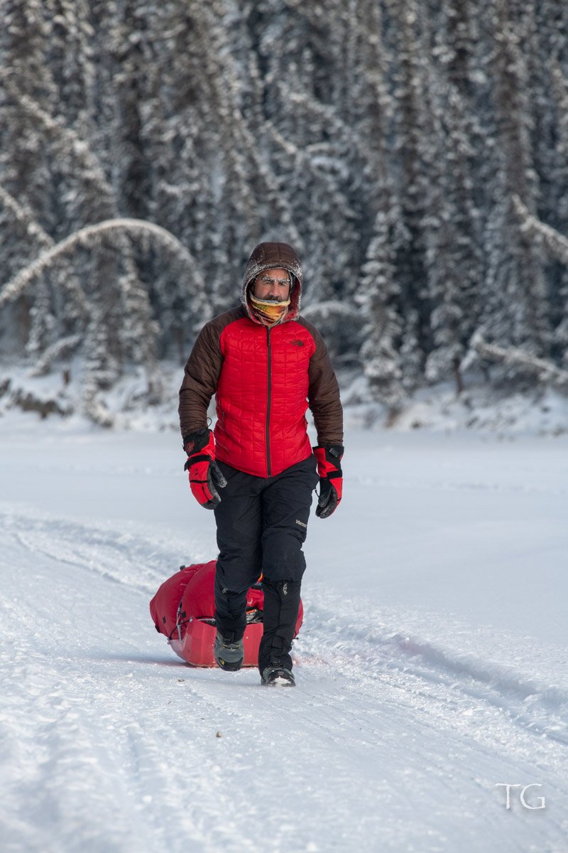 Jose Luis 'Topo' Romero sigue avanzando en las 100 millas Yukon Arctic Ultra en 🇨🇦 y ya ha atravesado el ecuador de la prueba.