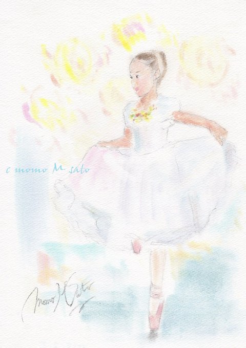 バレエの絵のtwitterイラスト検索結果