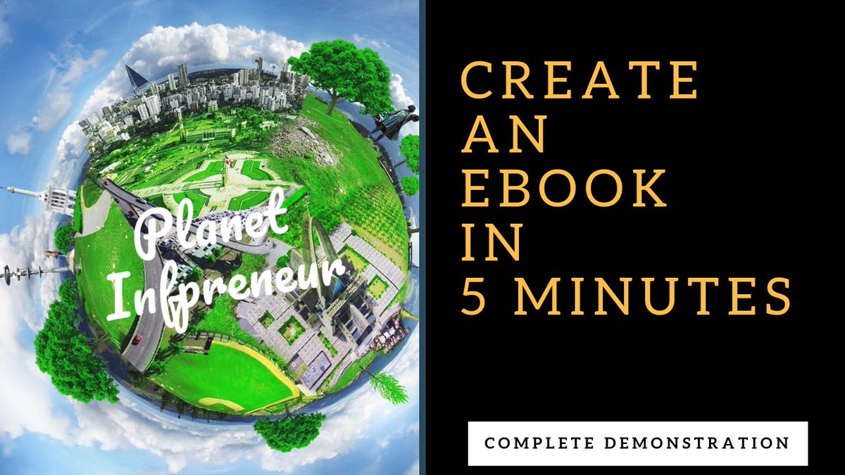 PlanetInfopren1's tweet photo. If you're a publisher - eBooks, Kindle, free reports, whitepapers, whatever, and then I think you'll agree... this new tool is a truly unfair advantage:[https://t.co/QKSN8Te3uc ]. Crank out eye—grabbing, trust building books in seconds! #ebooks, #createanebook, #writeanebook. https://t.co/MZVpoV5fZP