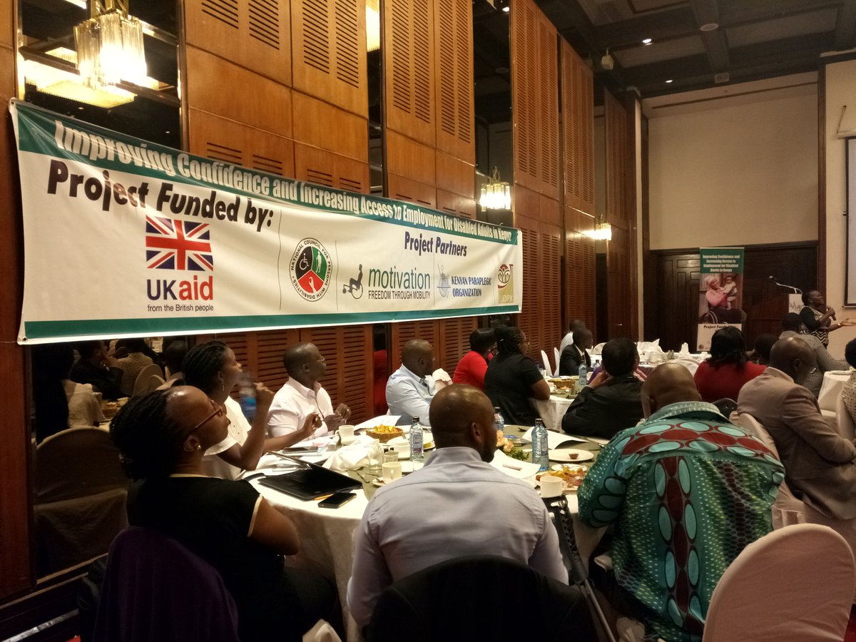 UDPKenya's tweet photo. Improving confidence and increasing Access to Employment for persons with disabilities in Kenya #OfficialProjectLaunch @Ncpwds @NLinKenya @UKinKenya @BaloziYatani https://t.co/XRLJnKbnn0