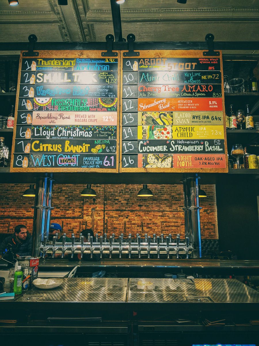 CowboyCraftBeer's tweet image. Forbidden Root Brewery！バーで会う人が異口同音ですすめてくる異色のブルワリー！面白いビールありすぎ!! Cucumber Strawberry Basil美味かった！

#地ビール
#シカゴのクラフトビール
#forbiddenrootbrewing