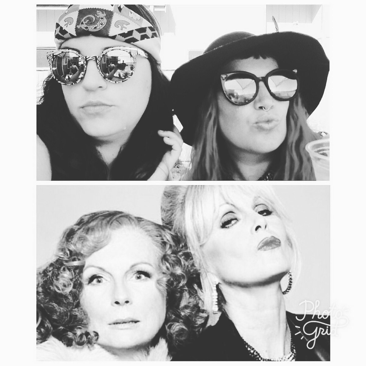 RMeadowsong's tweet photo. That one time we were Ab Fab #abfab #absolutlyfabulous #summer #summernights #selfie https://t.co/hFVAh1DRf6