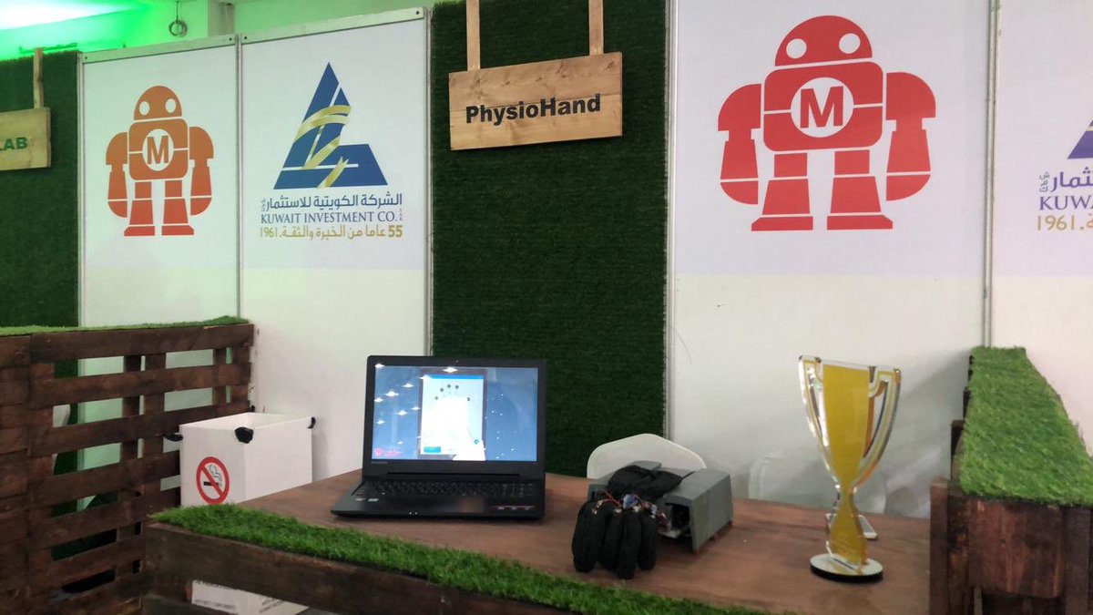 PhysioHand's tweet photo. حياكم الله في معرض الصناع العالمي 🤖⚡️
لا تنسون التصويت لمشروع PhysioHand https://t.co/ufg3Occjue