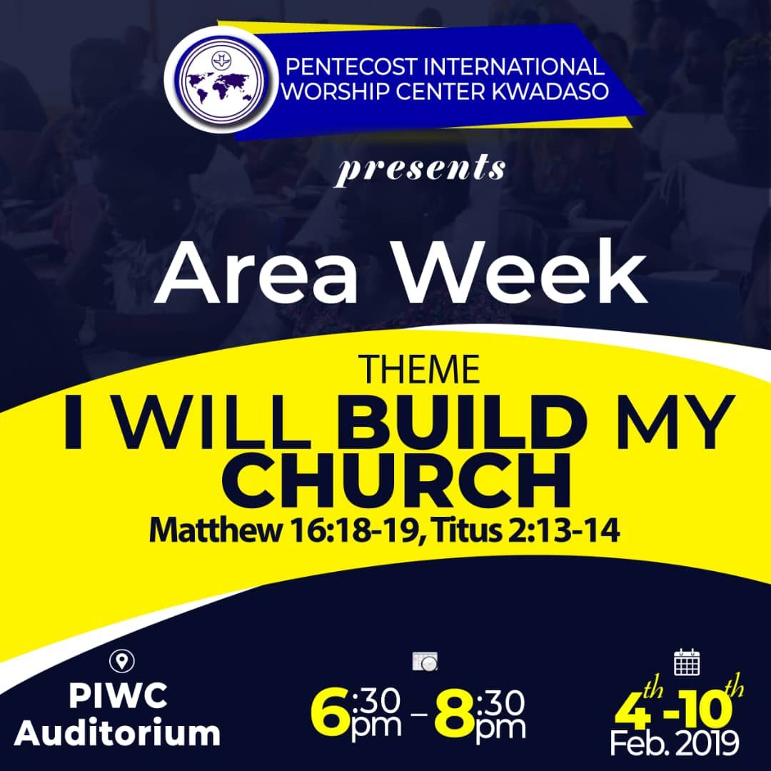 piwckwadaso's tweet photo. Join us the rest of this week for #AreaWeek @#PIWCKwadaso #PossesingtheNations #iwillbuildmychurch https://t.co/FNC9UaMtiQ