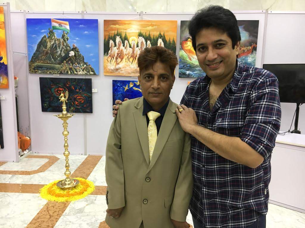 GovilHoshang's tweet photo. I thank my brother Uttam @uttamkrbhardwaj for having me at the wonderful event of #StepsToLife which indeed will be for many, a step to their success, may You achieve your goals and keep spreading this good work. @JDA_Arts @WTCMumbaiIndia @tabassumgovil https://t.co/3Zdjsc9bcR