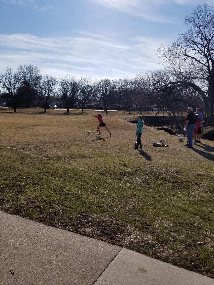 WUFC07DashNavy's tweet photo. Our Dash group had a blast playing FootGolf this past weekend in the gorgeous weather! https://t.co/CG1l7qXjf1
