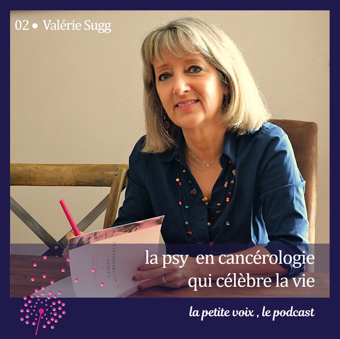 lapetitevoix's tweet photo. Voilà un 2ème épisode fort en émotions. Mon invitée est @SuggValerie #psychologue en cancérologie. On y parle de vie et d’humanité. Un moment suspendu entre rires et larmes à écouter ici : https://t.co/2TvmL1GLmH #podcast #bienetre #developpementpersonnel #psy #cancer #cancerday https://t.co/54CTYsfng1