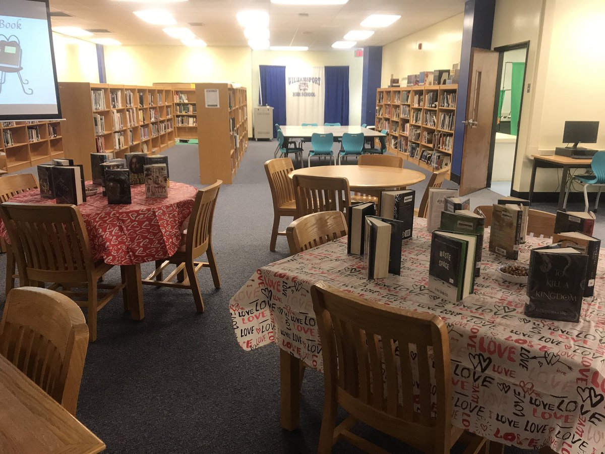 Today Ms. Gaines college prep class came in for a blind date with a book! Such a fun time and the kids left with some awesome books!
