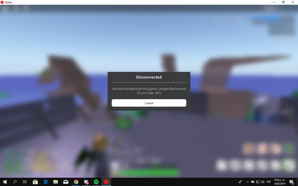 Is Roblox Error 267 A Game Ban