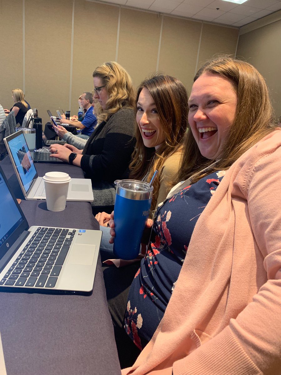 vick_integrate's tweet photo. Great time at #IETA19 with my some of my #itits coaches @RobynnMeghan @kkriisttii @gvkimberly4 went to some amazing sessions led by @averyteach @GeriGillespy #inspire #edtech #innovators https://t.co/aLYm7W4Zys
