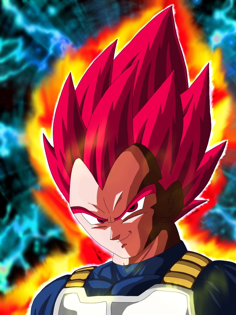 ゴテンクスめちゃ好き ゴテ リクエストのベジータゴッド描いたぁぁぁ 満足する出来かな スーパーサイヤ人ベジータとかブルーも ドラゴンボールz ドラゴンボール超 イラスト Vegetagod T Co Qemozgz53v Twitter