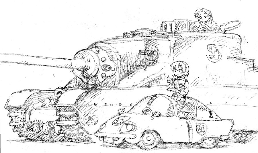 浅利与一義遠 Pa Twitter ガルパン劇場版の まるでジャバウォッキー ジャバウォック です と言うよりもバンダースナッチね のくだりでダージリンが言ってた トータス は これ Sri の専用車 違