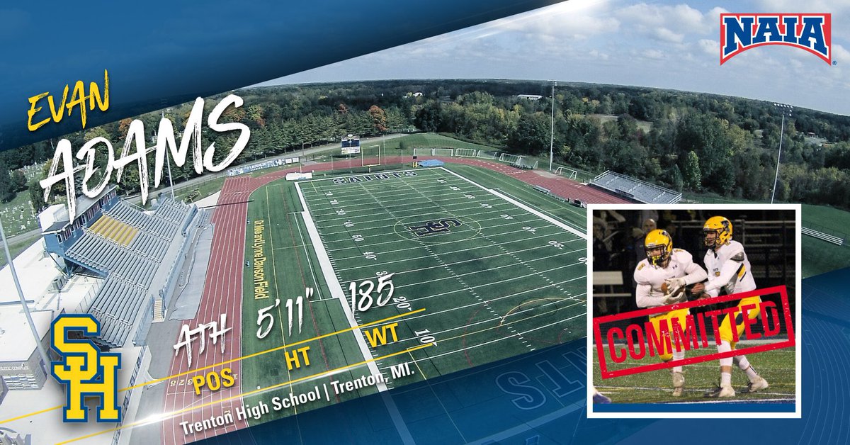Prayers answered!! A lifelong dream come true!! Blessed to say I'm committed to play ball at Sienna Heights University ⚜️