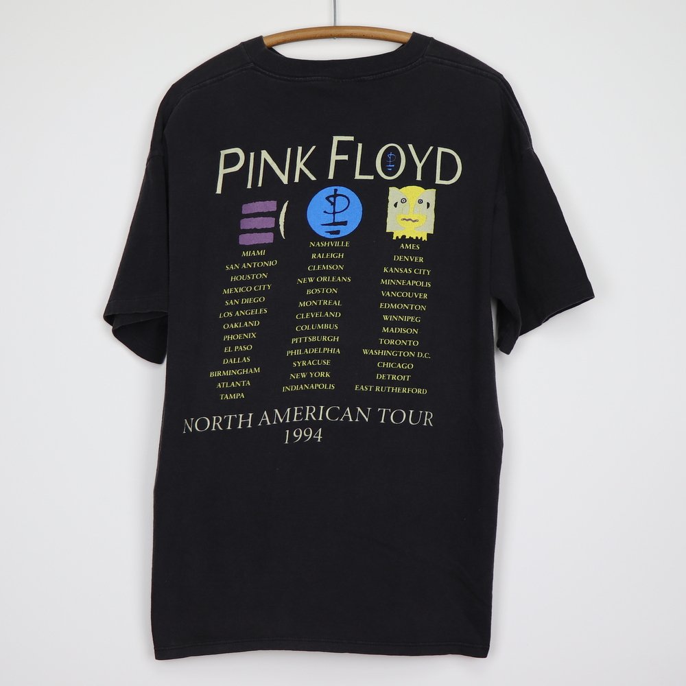 pink floyd north american tour 1994 shirt